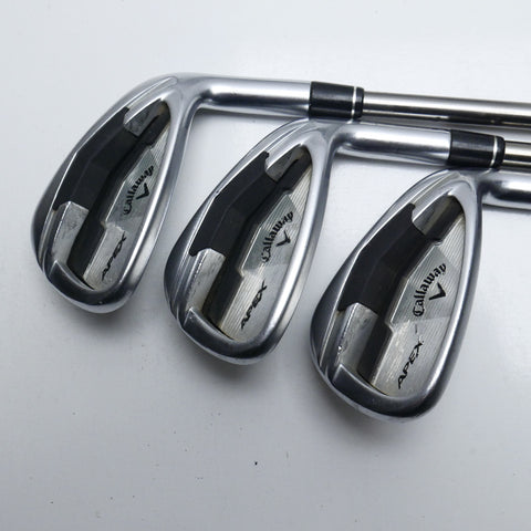 Used Callaway Apex Forged Iron Set / 4 - PW / Soft Regular Flex
