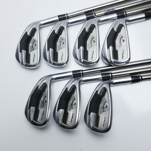 Used Callaway Apex Forged Iron Set / 4 - PW / Soft Regular Flex