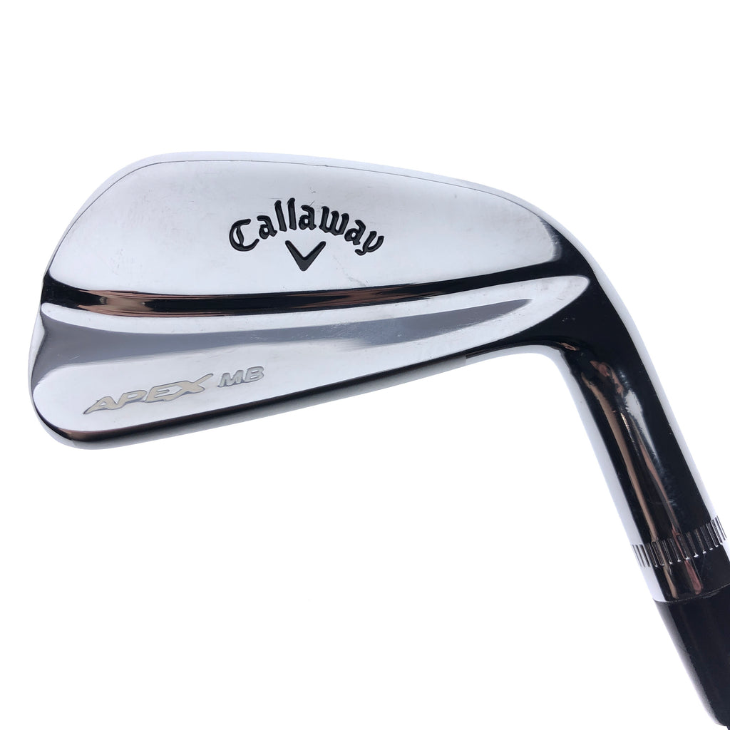 Used Callaway Apex MB 2018 7 Iron / 34.0 Degrees / Stiff Flex