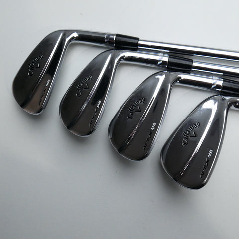 Used Callaway Apex MB 2018 Iron Set / 3 - PW / Stiff Flex