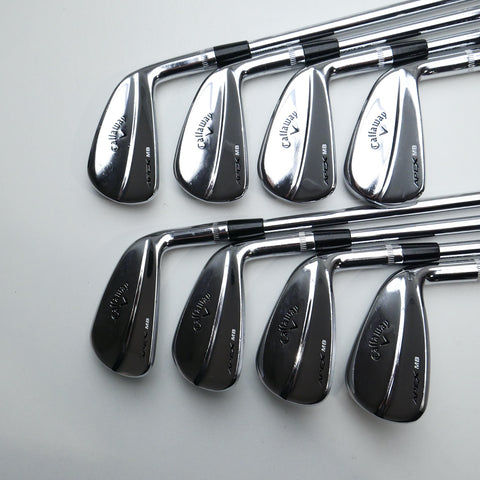 Used Callaway Apex MB 2018 Iron Set / 3 - PW / Stiff Flex