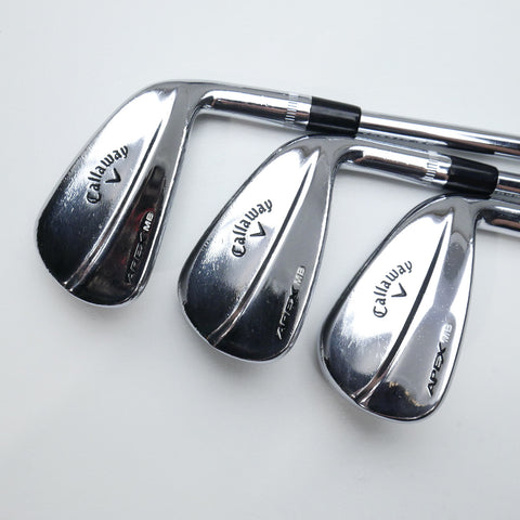 Used Callaway Apex MB 2018 Iron Set / 4 - 9 IRON / X-Stiff Flex