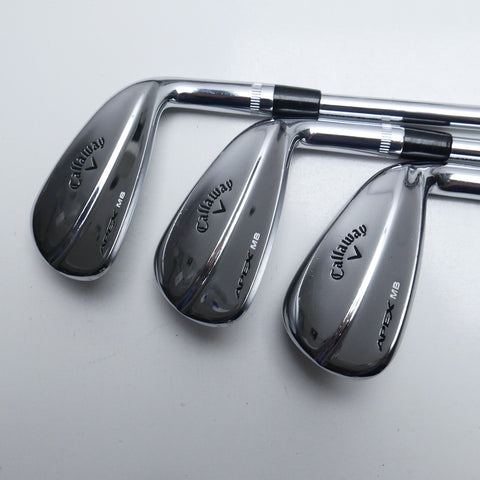 Used Callaway Apex MB 2018 Iron Set / 4 - PW / X-Stiff Flex