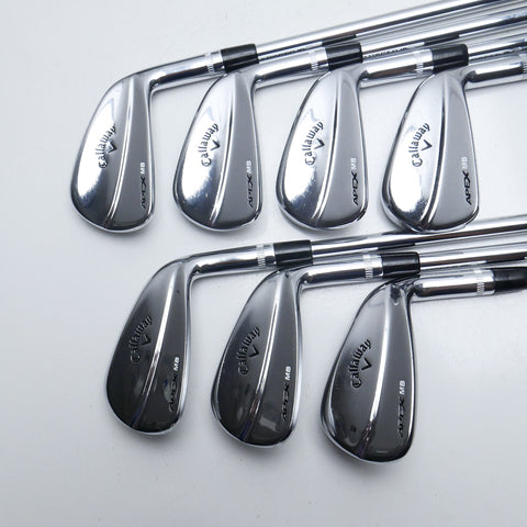 Used Callaway Apex MB 2018 Iron Set / 4 - PW / X-Stiff Flex
