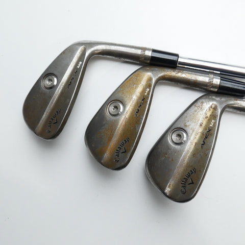 Used Callaway Apex MB 2021 RAW Iron Set / 4 - PW / X-Stiff Flex
