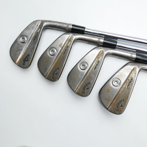 Used Callaway Apex MB 2021 RAW Iron Set / 4 - PW / X-Stiff Flex