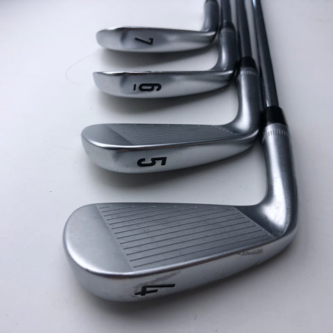 Used Callaway Apex MB 21 Iron Set / 4 - PW / Stiff Flex