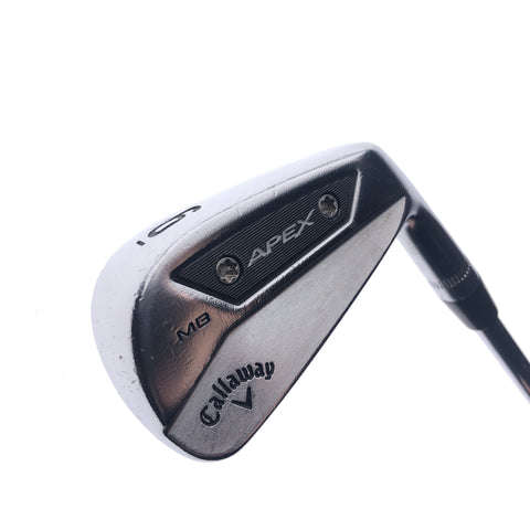 Used Callaway Apex MB 24 6 Iron / 30.0 Degrees / Stiff Flex