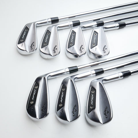 Used Callaway Apex MB 24 Iron Set / 4 - PW / Stiff Flex