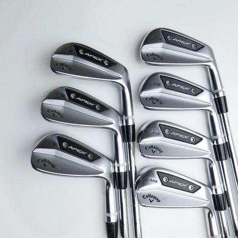 Used Callaway Apex MB 24 Iron Set / 4 - PW / X-Stiff Flex