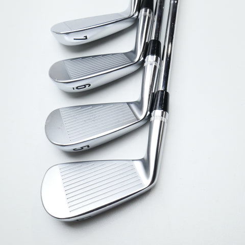 Used Callaway Apex MB 24 Iron Set / 4 - PW / X-Stiff Flex