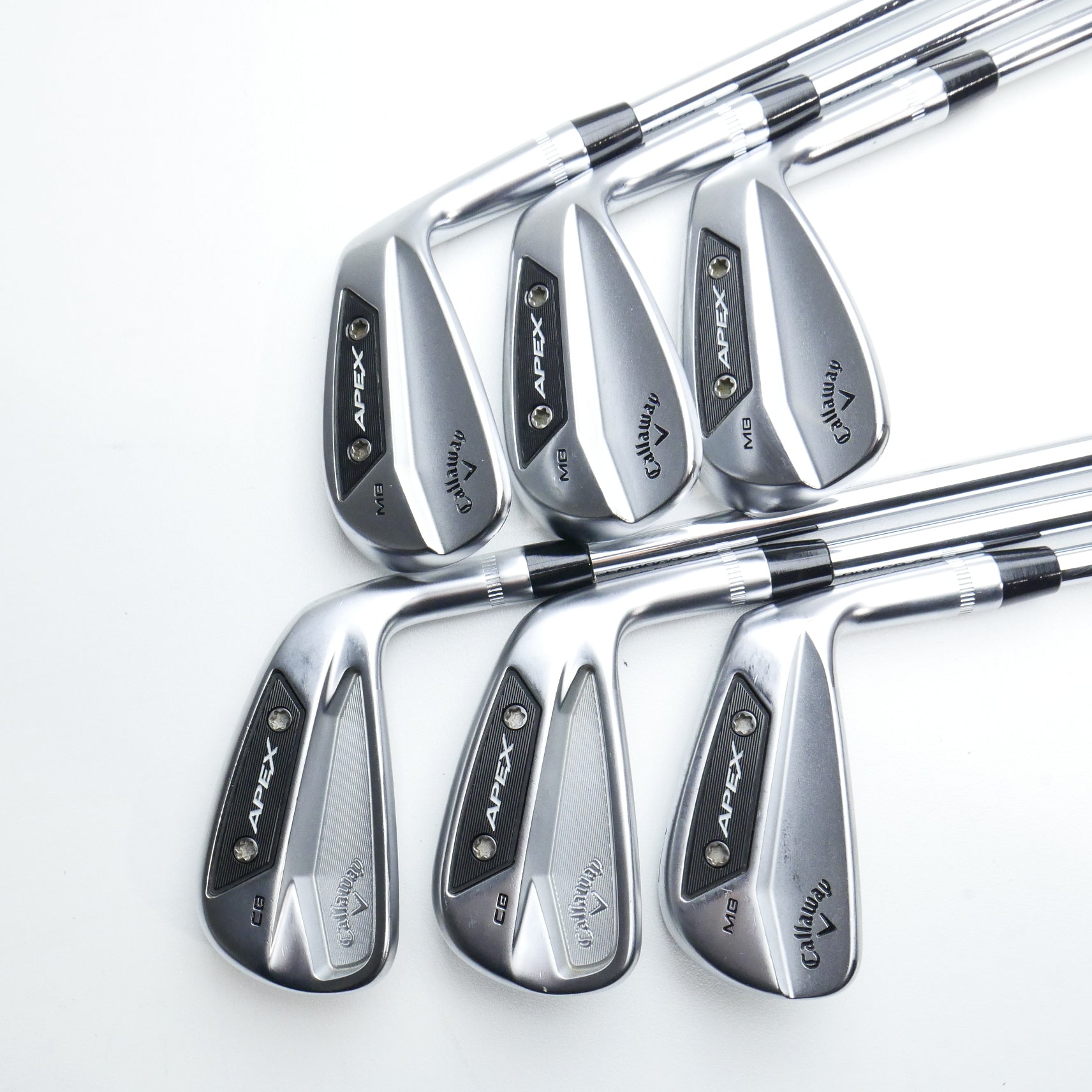 Used Callaway Apex MB 24 Iron Set / 5 - PW / X-Stiff Flex
