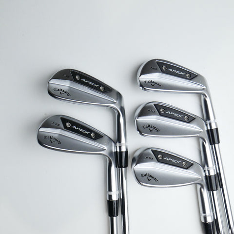 Used Callaway Apex MB 24 Iron Set / 7 - 10 + 11 / Stiff Flex