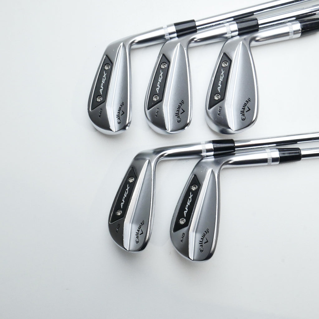 Used Callaway Apex MB 24 Iron Set / 7 - 10 + 11 / Stiff Flex