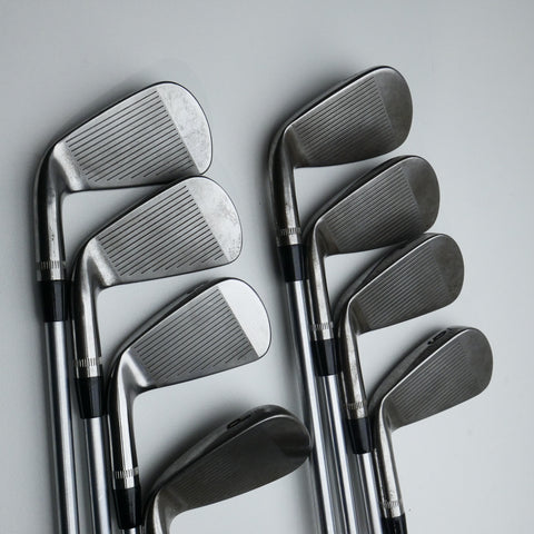 Used Callaway Apex MB Raw 2018 Iron Set / 3 - PW / Stiff Flex