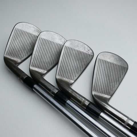 Used Callaway Apex MB Raw 2018 Iron Set / 3 - PW / Stiff Flex