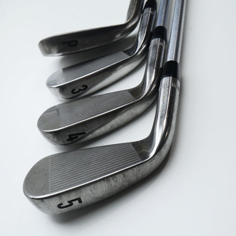 Used Callaway Apex MB Raw 2018 Iron Set / 3 - PW / Stiff Flex