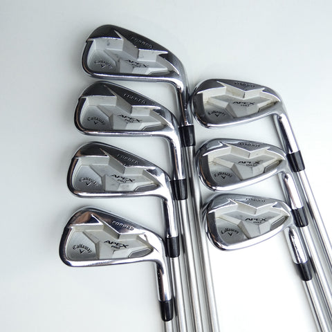 Used Callaway Apex Pro 19 Iron Set / 4 - PW / Stiff Flex