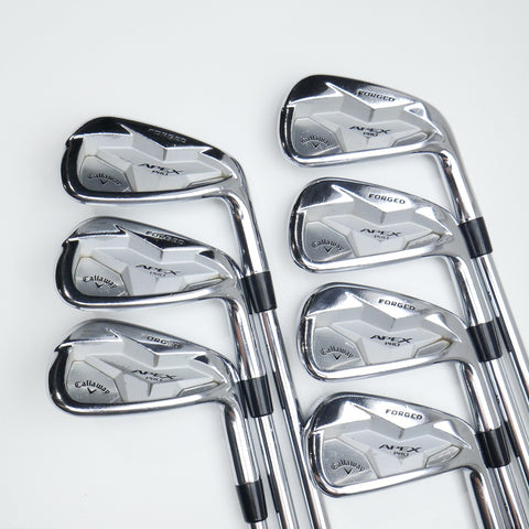 Used Callaway Apex Pro 19 Iron Set / 4 - PW / Stiff Flex