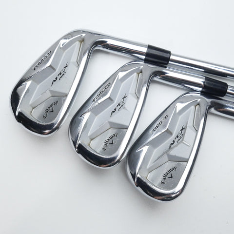 Used Callaway Apex Pro 19 Iron Set / 4 - PW / Stiff Flex