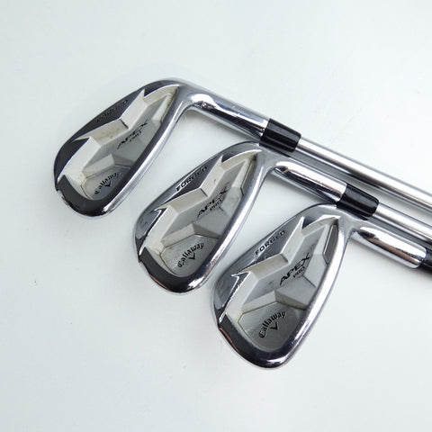 Used Callaway Apex Pro 19 Iron Set / 4 - PW / Stiff Flex