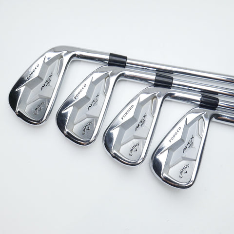 Used Callaway Apex Pro 19 Iron Set / 4 - PW / Stiff Flex
