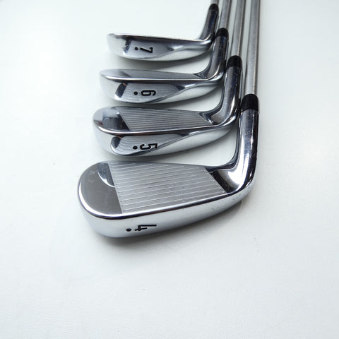 Used Callaway Apex Pro 19 Iron Set / 4 - PW / Stiff Flex