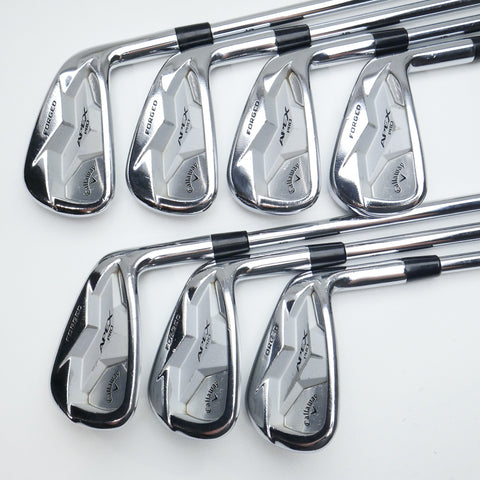 Used Callaway Apex Pro 19 Iron Set / 4 - PW / Stiff Flex