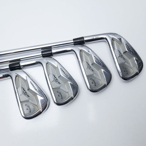 Used Callaway Apex Pro 19 Iron Set / 4 - PW / X-Stiff Flex / Left-Handed