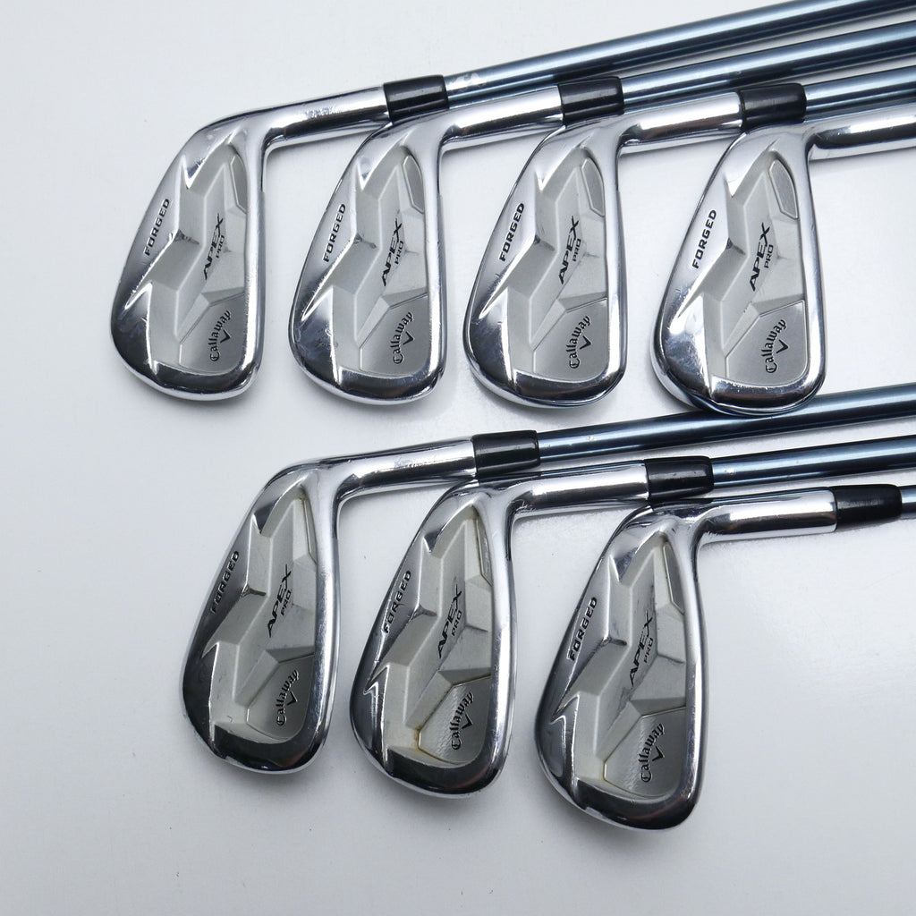 Used Callaway Apex Pro 19 Iron Set / 4 - PW / X-Stiff Flex