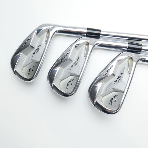 Used Callaway Apex Pro 19 Iron Set / 5 - 9 IRON / Stiff Flex