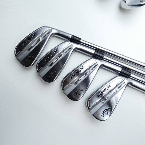 Used Callaway Apex Pro 21 Iron Set / 3 - PW / X-Stiff Flex