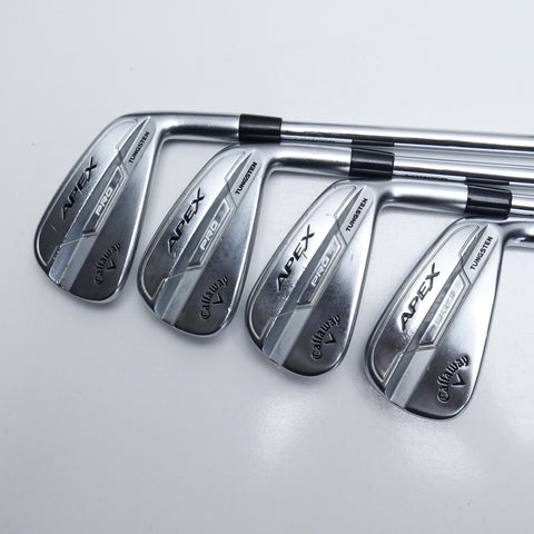 Used Callaway Apex Pro 21 Iron Set / 3 - PW / X-Stiff Flex