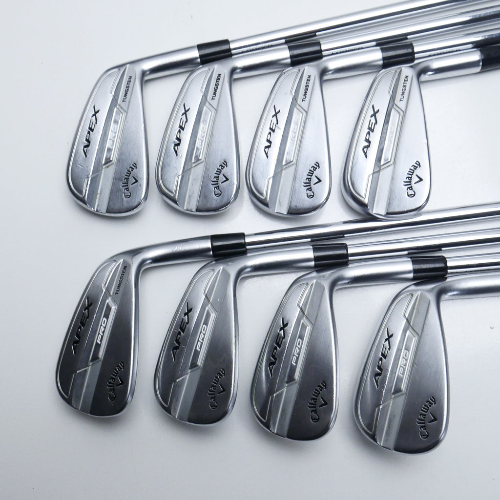 Used Callaway Apex Pro 21 Iron Set / 3 - PW / X-Stiff Flex