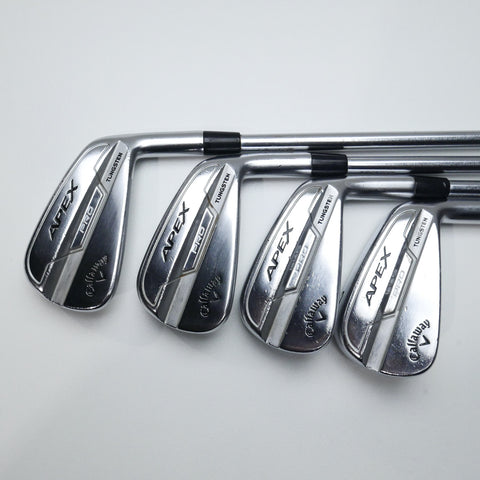 Used Callaway Apex Pro 21 Iron Set / 4 - PW + AW / Stiff Flex