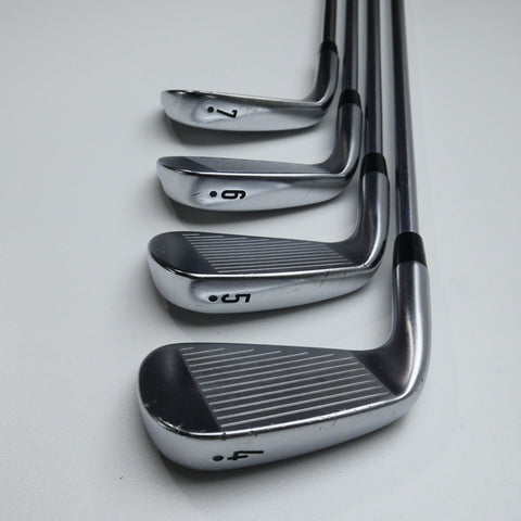 Used Callaway Apex Pro 21 Iron Set / 4 - PW + AW / Stiff Flex