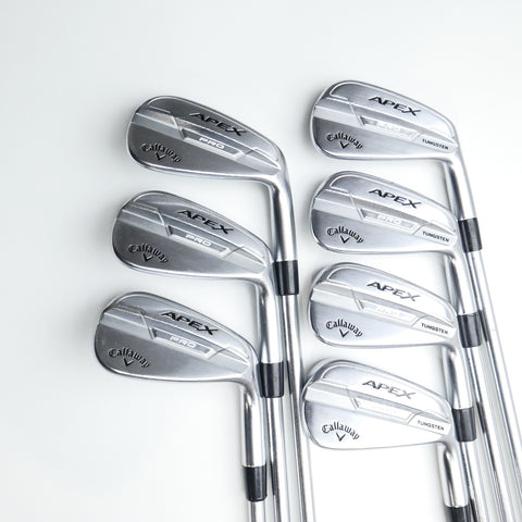 Used Callaway Apex Pro 21 Iron Set / 4 - PW / Regular Flex