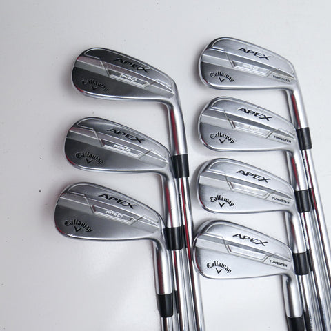 Used Callaway Apex Pro 21 Iron Set / 4 - PW / Stiff Flex