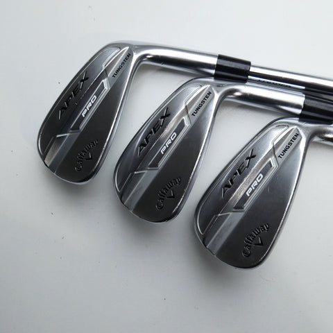 Used Callaway Apex Pro 21 Iron Set / 4 - PW / Stiff Flex