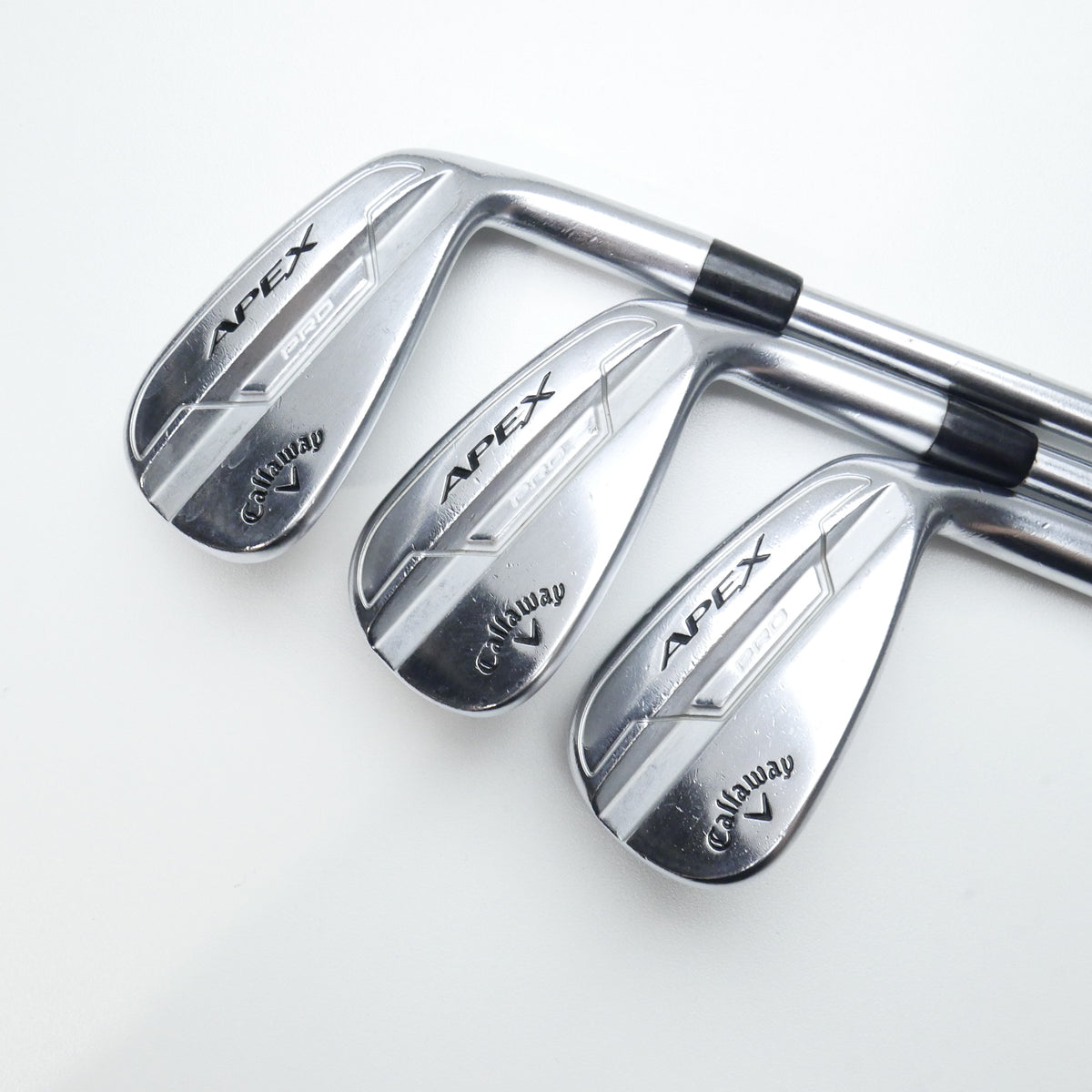 Used Callaway Apex Pro 21 Iron Set / 4 - PW / Stiff Flex