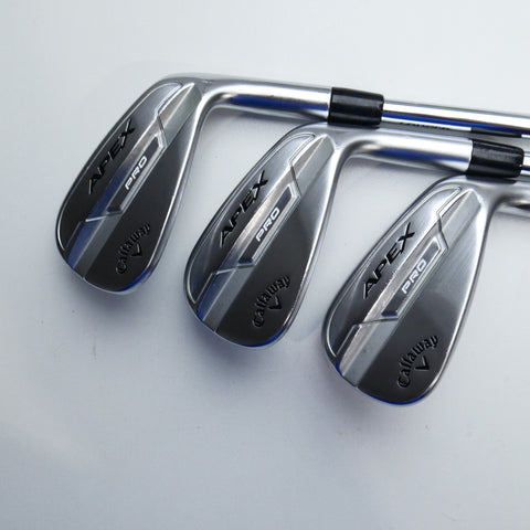 Used Callaway Apex Pro 21 Iron Set / 4 - PW / Stiff Flex