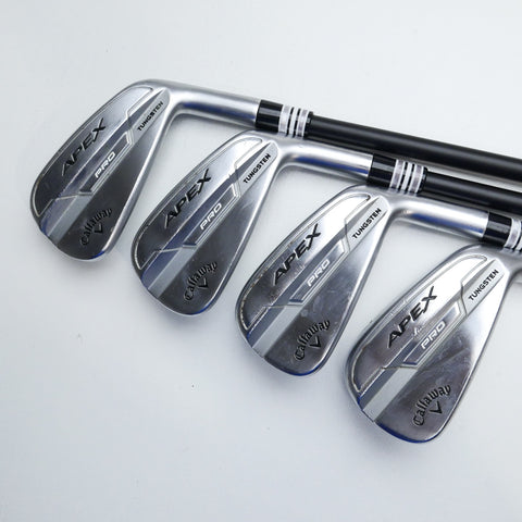 Used Callaway Apex Pro 21 Iron Set / 4 - PW / Stiff + Flex