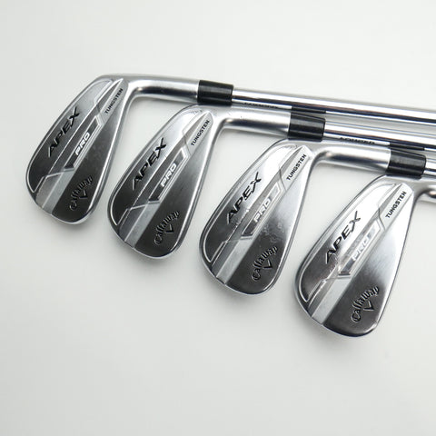Used Callaway Apex Pro 21 Iron Set / 4 - PW / Stiff Flex