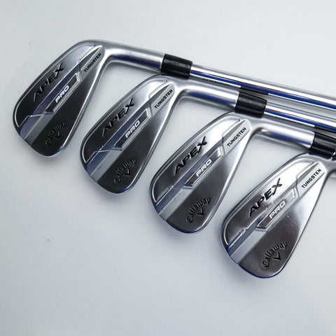 Used Callaway Apex Pro 21 Iron Set / 4 - PW / Stiff Flex