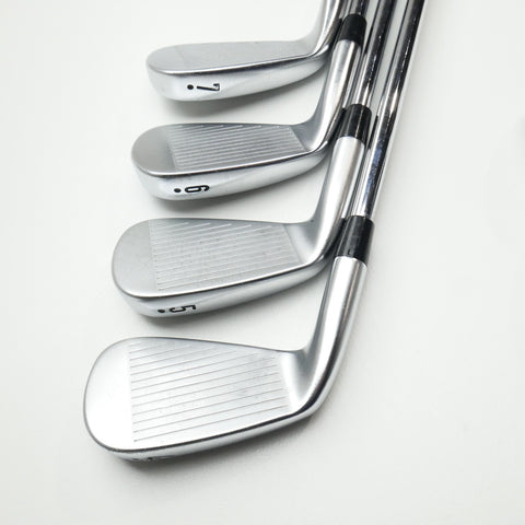 Used Callaway Apex Pro 21 Iron Set / 4 - PW / Stiff Flex