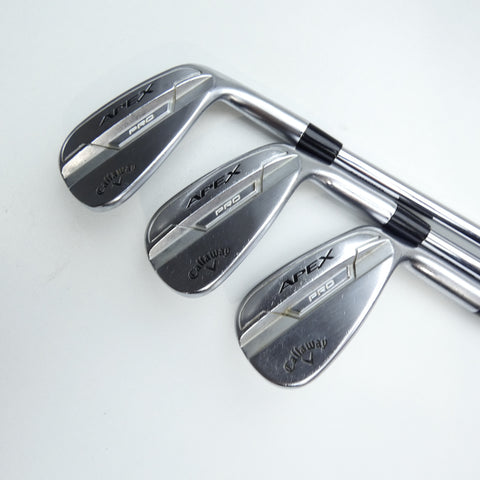 Used Callaway Apex Pro 21 Iron Set / 4 - PW / X-Stiff Flex