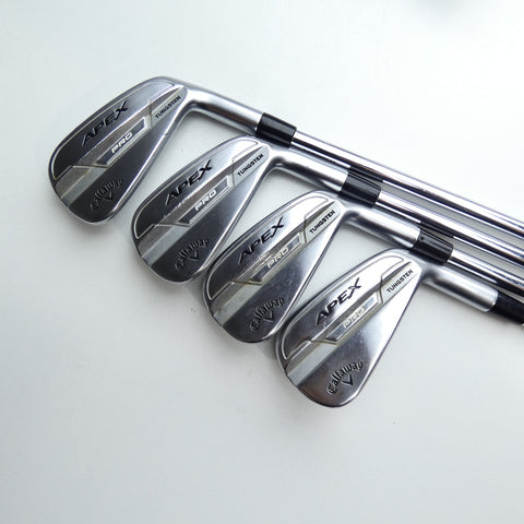 Used Callaway Apex Pro 21 Iron Set / 4 - PW / X-Stiff Flex