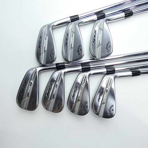Used Callaway Apex Pro 21 Iron Set / 4 - PW / X-Stiff Flex