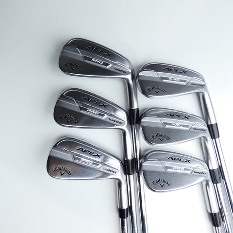 Used Callaway Apex Pro 21 Iron Set / 5 - PW / Regular Flex