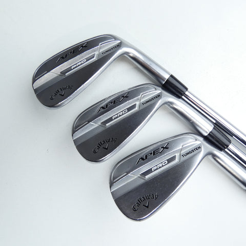 Used Callaway Apex Pro 21 Iron Set / 5 - PW / Regular Flex